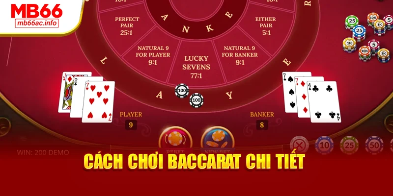 Cách chơi Baccarat chi tiết